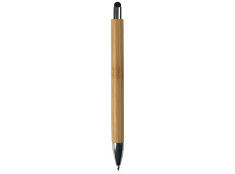 Bambus Kugelschreiber New York mit Touchpen