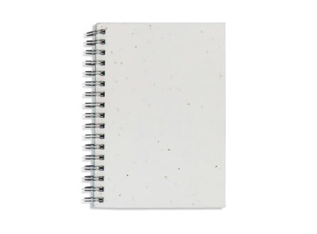 Spiral-Notizbuch aus Saatgutpapier