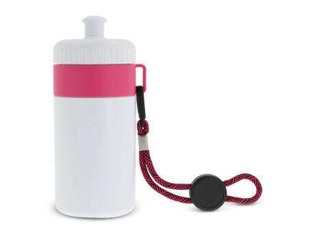 Sportflasche mit Halteschlaufe 500ml