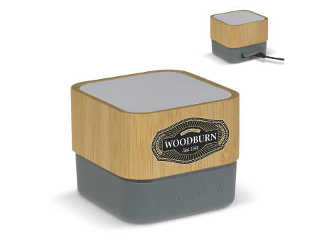 Speaker bamboo square 3W
