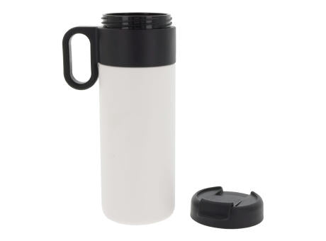 Isolierbecher Flow mit Griff Sublimation 400ml