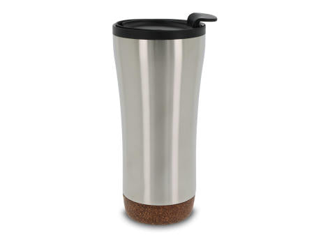 Doppelwandiger Becher mit einem Korkboden 480ml