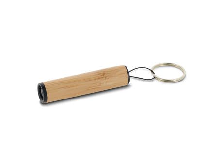 Mini Taschenleuchte Bambus