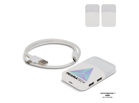 2598 | Xoopar iLo Mini Hub– 4 in 1 Adapter – USB 2.0 Data Transfer - Splitter