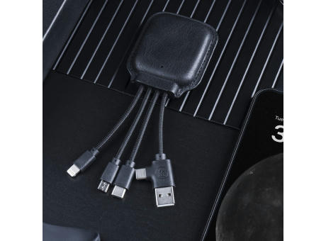 4001 | Xoopar Iné Gamma NFC Powerbank with Charging cables 3000mAh