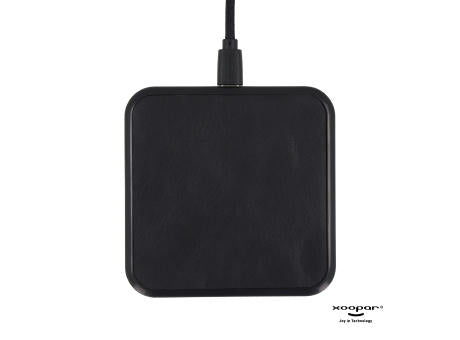 2259 | Xoopar Iné Wireless Fast Charger - Recycled Leather 15W