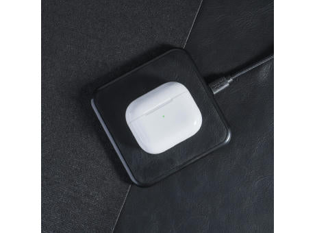 2259 | Xoopar Iné Wireless Fast Charger - Recycled Leather 15W