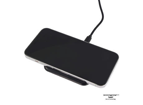 2259 | Xoopar Iné Wireless Fast Charger - Recycled Leather 15W