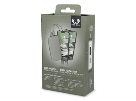 2PB12100 | Fresh 'n Rebel Powerbank 12000mAh USB-C Schnellladung 20W