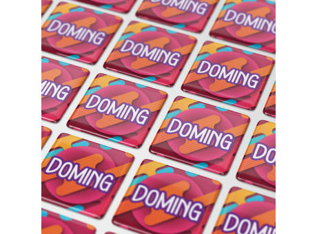 Doming Quadrat 25x25 mm