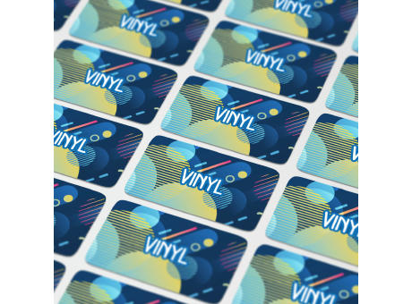 Vinyl Sticker Rechteck 60x25mm