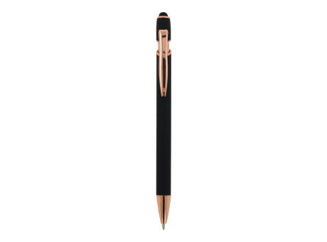 Kugelschreiber Paris Deluxe Metall gummiert