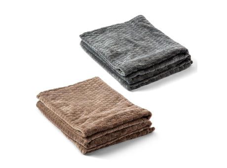 Kosta Linnewafveri Fleece Plaid Jaquard 130x170 cm