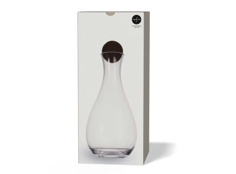 Sagaform Nature Weinkaraffe mit Korkstopfen 2 liter