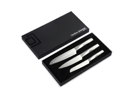 Orrefors Jernverk Knife Set Steel 3pack