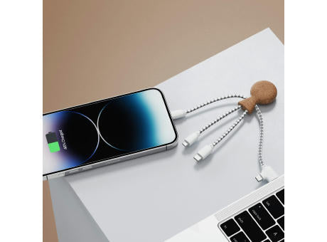 Xoopar Mr. Bio Cork Charging Cable