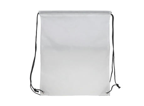 Kordelzugtasche 210T R-PET mit Reißverschluss