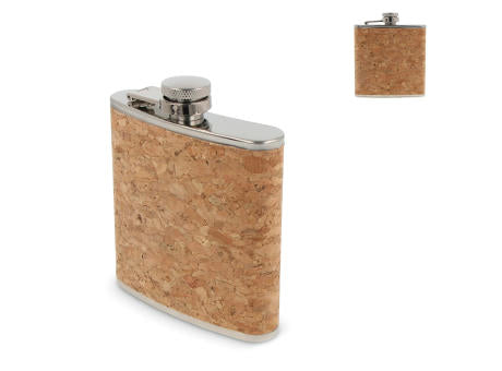 Flachmann mit Korken 170ml