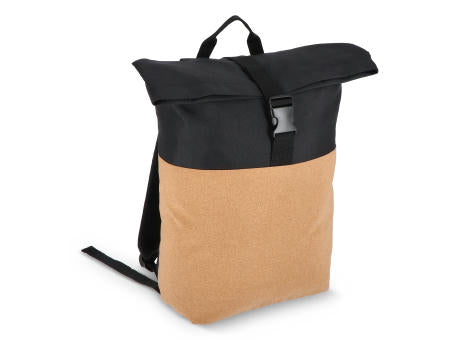 Rolltop-Rucksack Kork & R-PET 18L