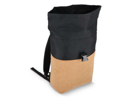 Rolltop-Rucksack Kork & R-PET 18L