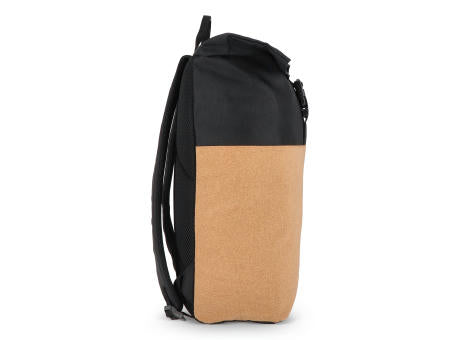 Rolltop-Rucksack Kork & R-PET 18L