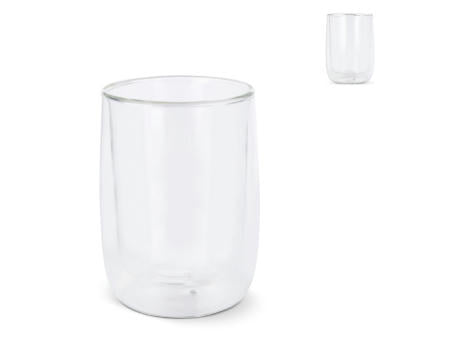 Doppelwandiges Kaffeeglas Marian 320 ml