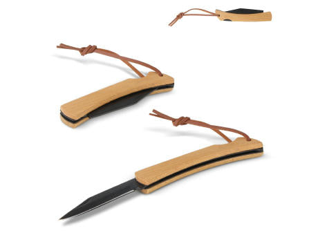 Taschenmesser aus Bambus