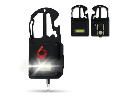 Kompaktes Multitool aus R-ABS & Metall 7 Funktionen
