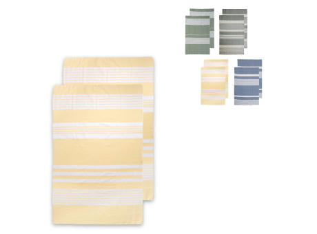 Sagaform Ella hamam Handtuch 2er-Pack 50x70cm