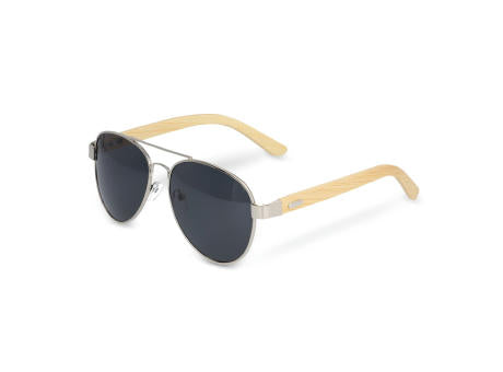 Piloten Sonnenbrille mit Bambus Bügeln