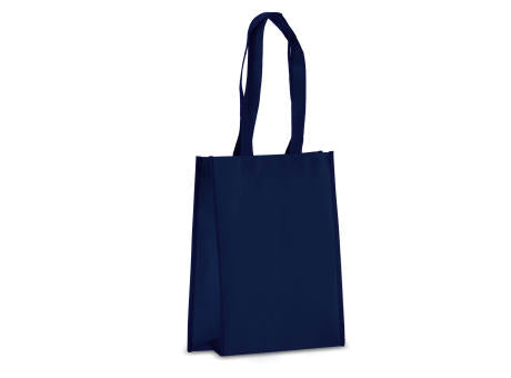R-PET Tragetasche aus laminiertem Non Woven 24 x 11 x 30cm 105g/m²