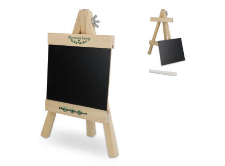 Kreidetafel auf Staffelei