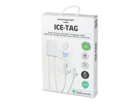 4034 - Xoopar Ice-Tag Kabel wird mit Find My Tracker geliefert