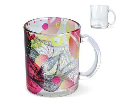 Mallorca Sublimations Glasbecher 335ml