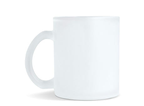 Mallorca Sublimations Becher aus gefrostetem Glas 335ml