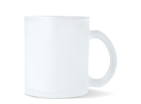 Mallorca Sublimations Becher aus gefrostetem Glas 335ml
