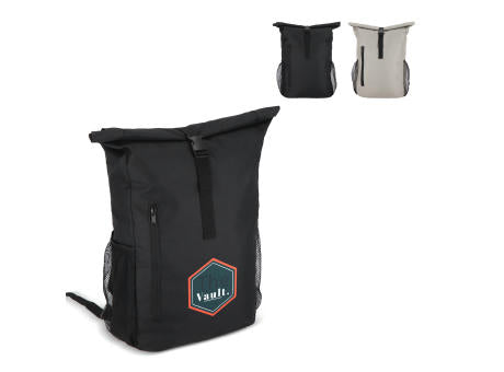 R-PET 600D Rolltop Fahrrad-Rucksack 20L