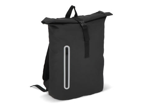 PU-beschichteter R-PET 600D Rolltop-Rucksack 20L