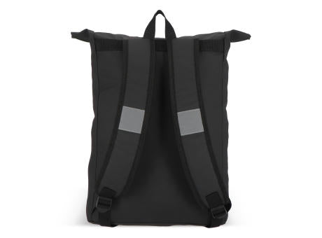 PU-beschichteter R-PET 600D Rolltop-Rucksack 20L