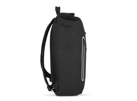 PU-beschichteter R-PET 600D Rolltop-Rucksack 20L