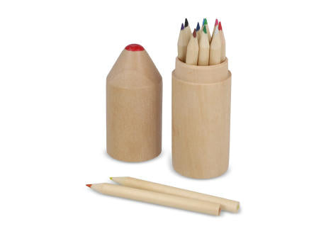Hochwertiges Buntstiftset aus Holz