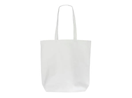 Einkaufstasche Bio-Baumwolle farbig lang 270g/m² 42x12x43 cm