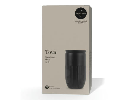 Sagaform Tova isolierter Becher, 320 ml auslaufsicher und spülmaschinenfest