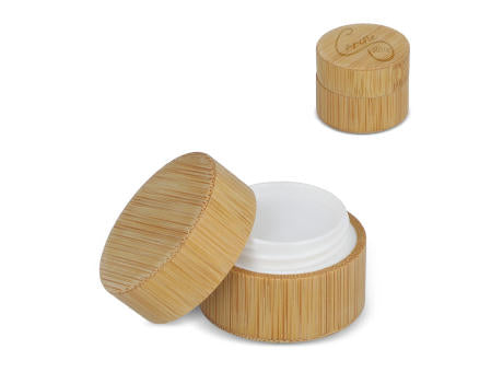 Lipbalm rund Bambus