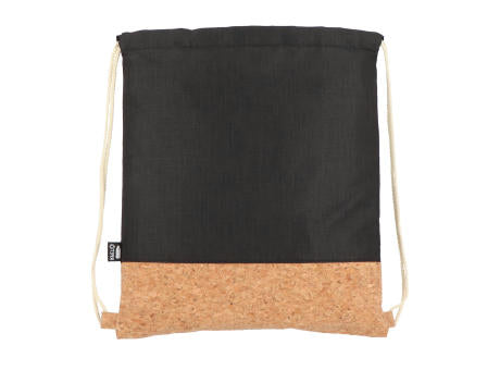 Kordelzugbeutel R-PET & Kork 35 x 40cm