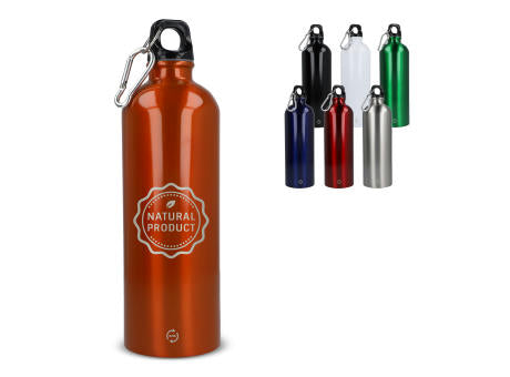 R-Edelstahl einwandige Flasche mit Karabiner 750ml
