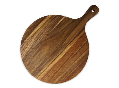 InSideOut Servierplatte aus Holz rund, 31,5cm