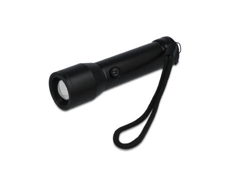 Wiederaufladbare Taschenlampe aus recyceltem Aluminium IPX4