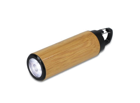 Bambus-Taschenlampe mit Clip