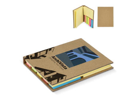 Haftnotizen Kraftpapier 3